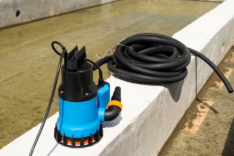 sewage pump installation