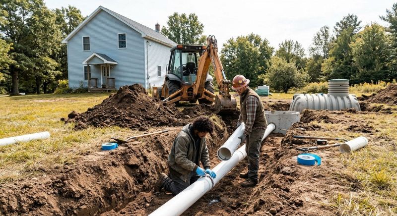 Septic Plumbing Installation in Austin, TX