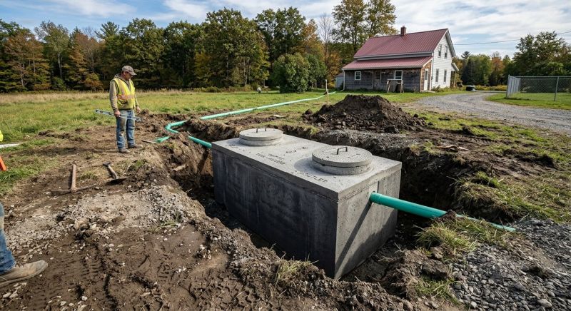Sewage System Installation in Austin, TX
