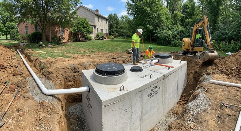 Sewage Tank Installation in Denver, CO